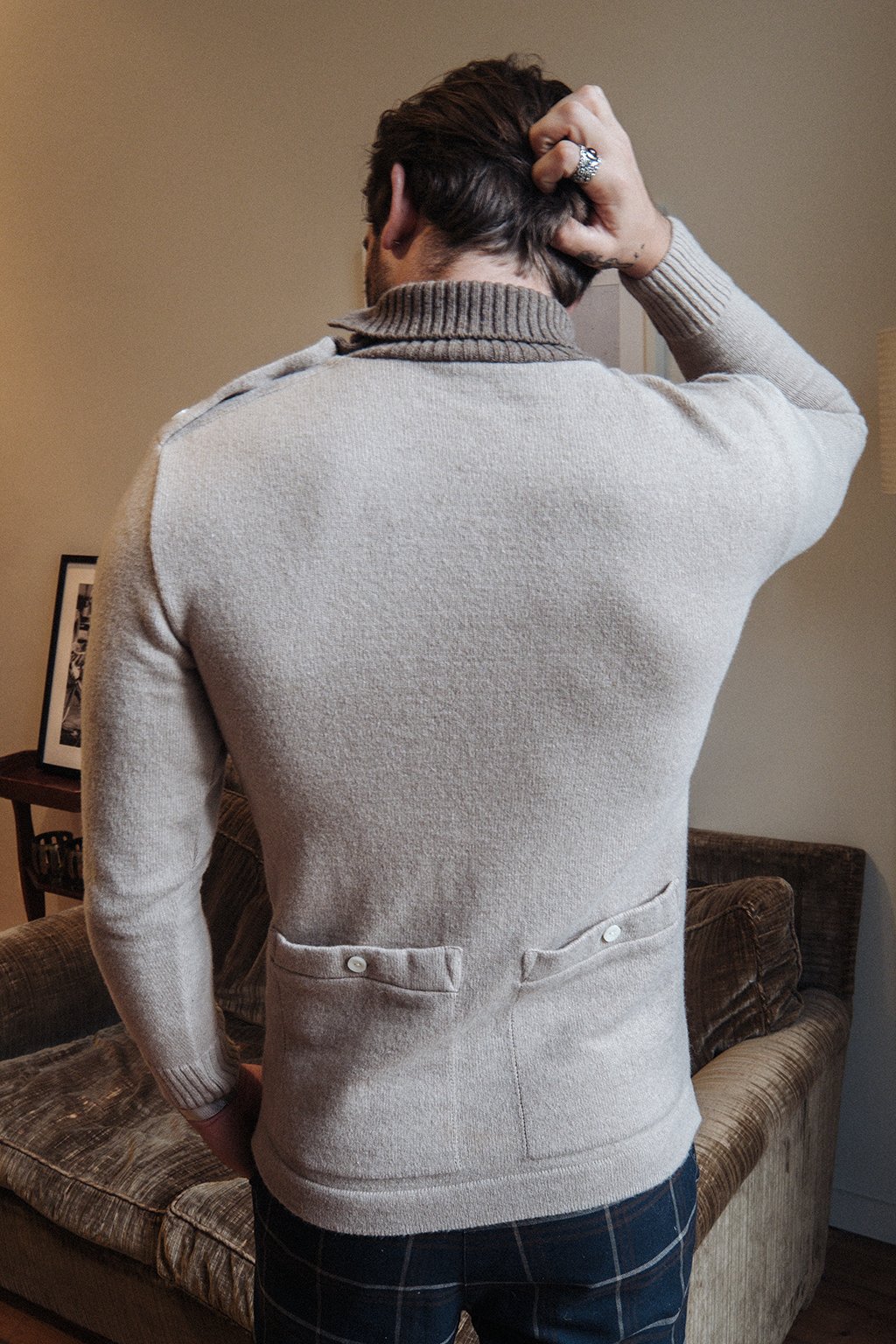 PULL CHARACTER BEIGE - palmares