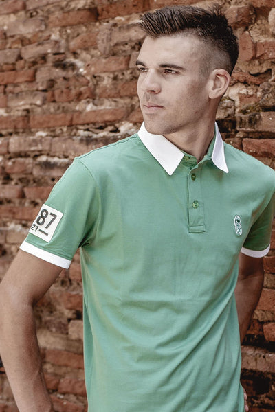 POLO IRISH GREEN AND WHITE - palmares