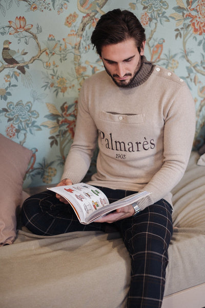 PULL CHARACTER BEIGE - palmares